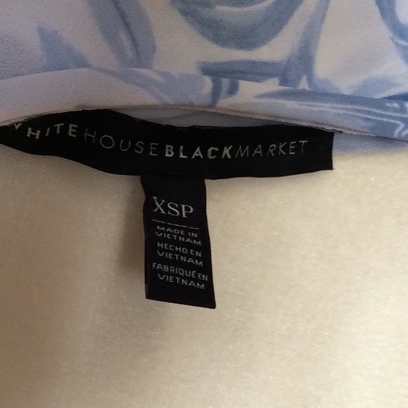 White House Black Market One Shoulder Top - Picture 7 of 8